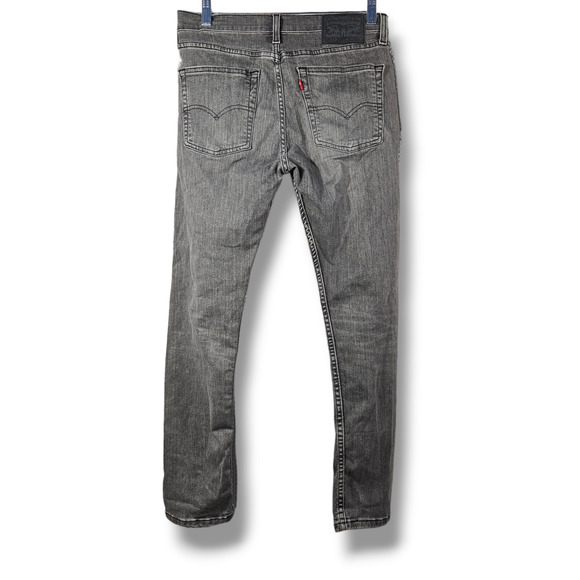 EUC Levi's 510 Skinny Flex Stretch Fit High Rise Jeans Sz. 30x28 Washed Black - Picture 2 of 11